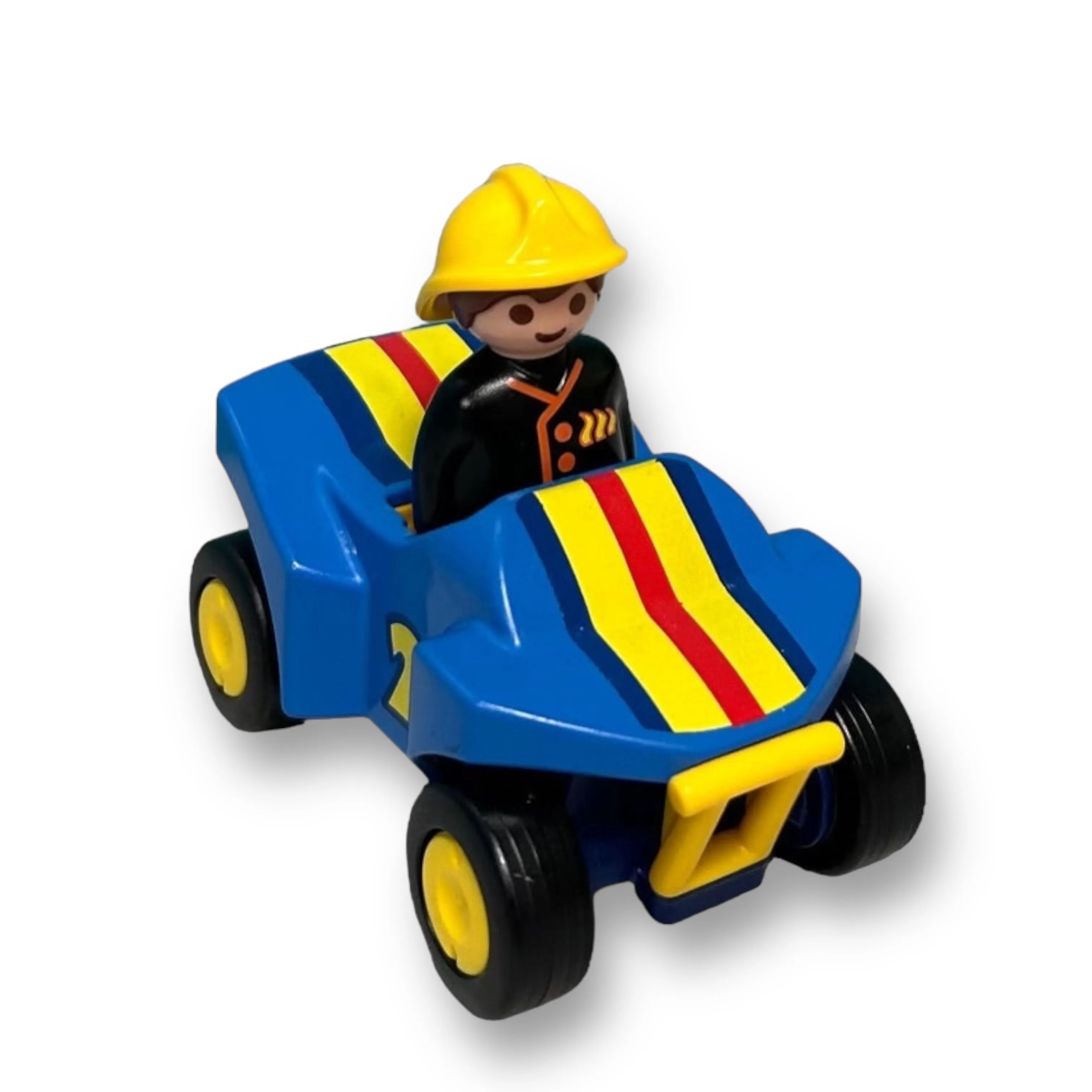 Playmobil Figure and Police Car 2pc Toy Vehicle and Action Figure Set