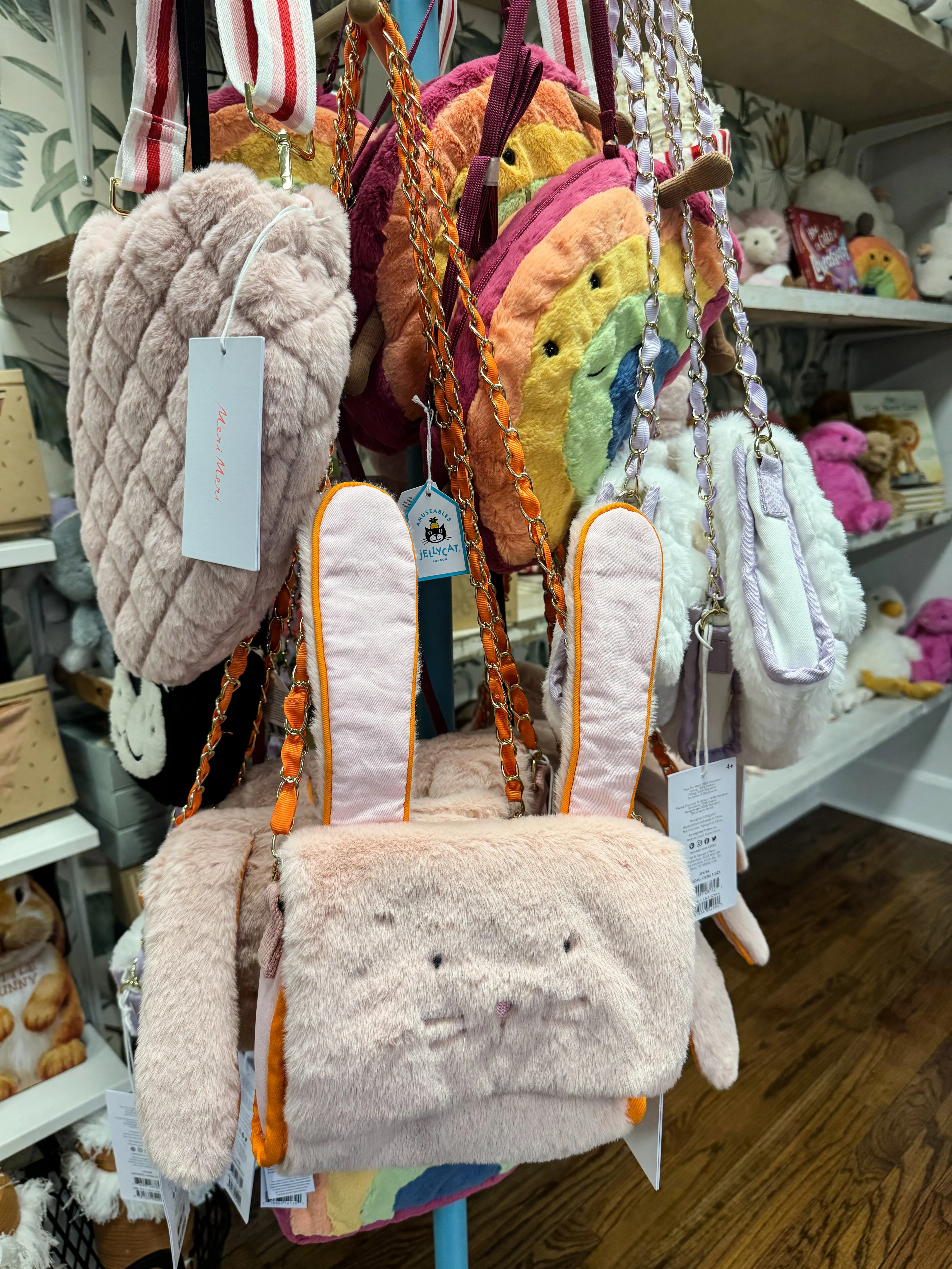 Plush Floppy Ear Bunny Bag