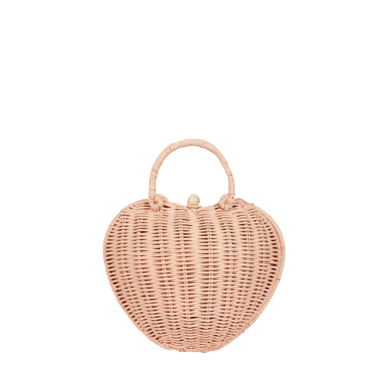 Rattan Luvya Bag - Rose