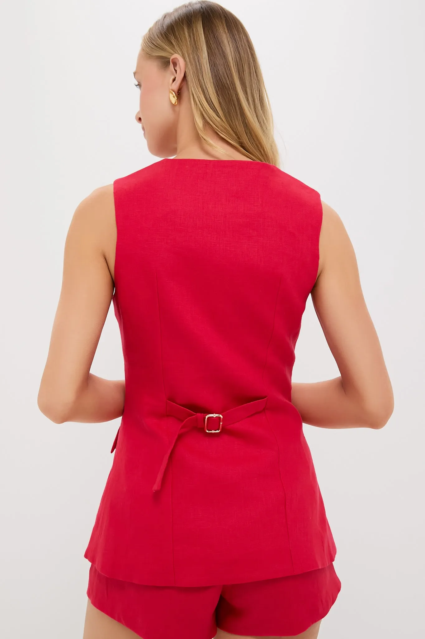 Red Matilda Gilet