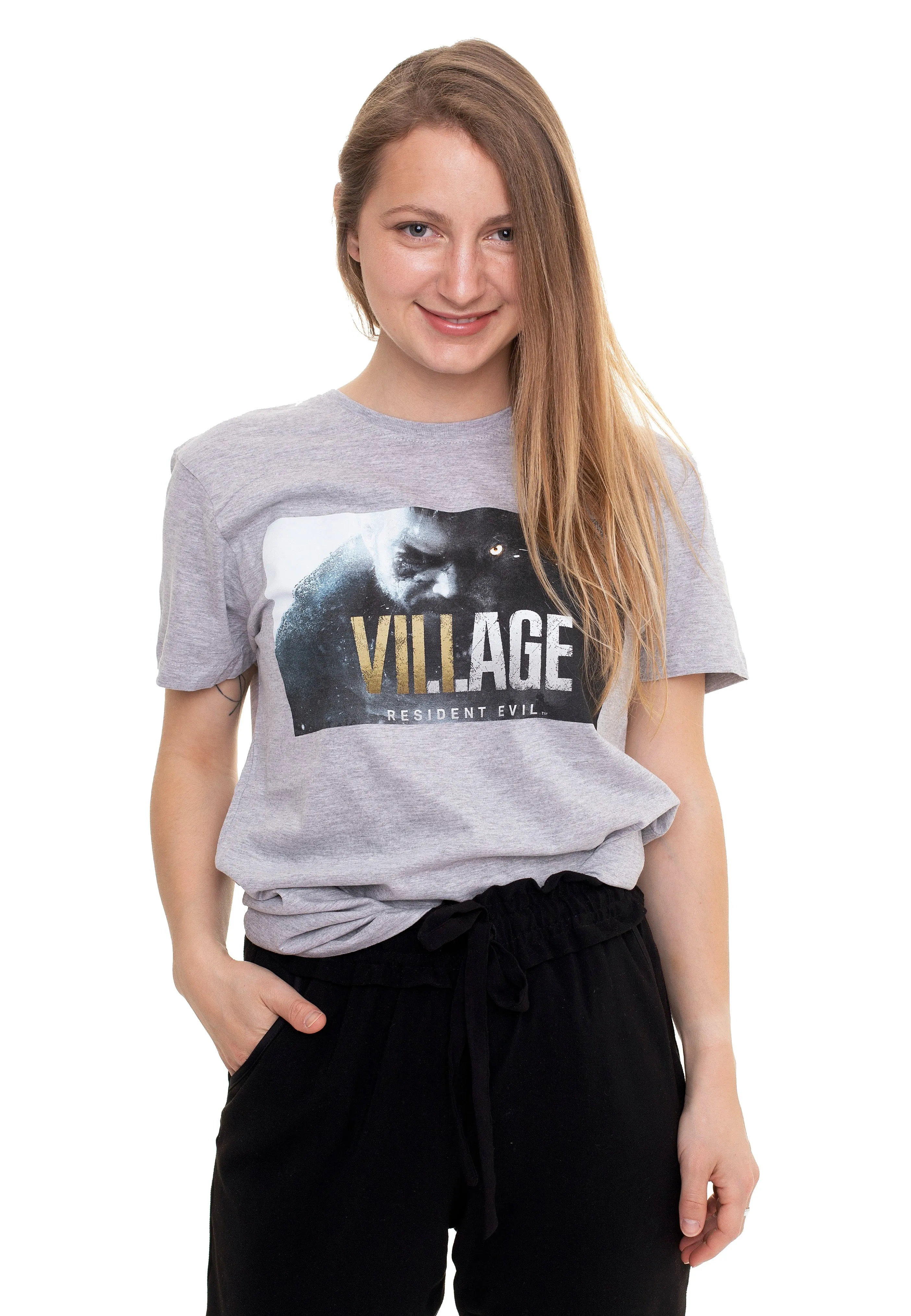 Resident Evil - Village Men Grey - T-Shirt