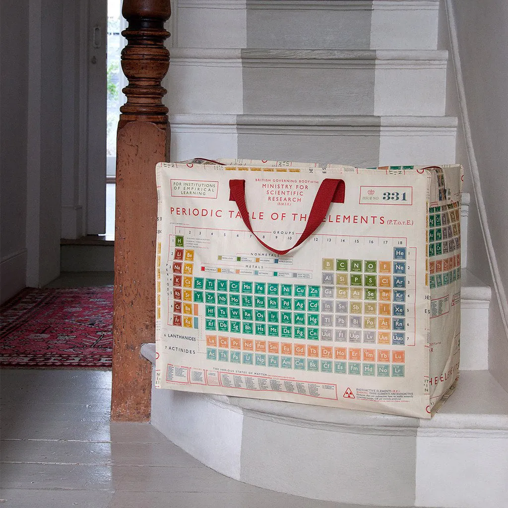 Rex Periodic Table Design Jumbo Storage Bag