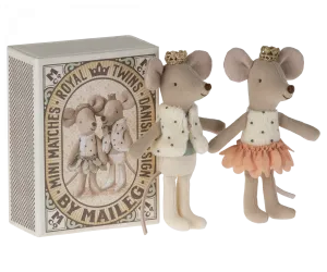 Royal Twins in Box, Little Brother and Sister - Rose