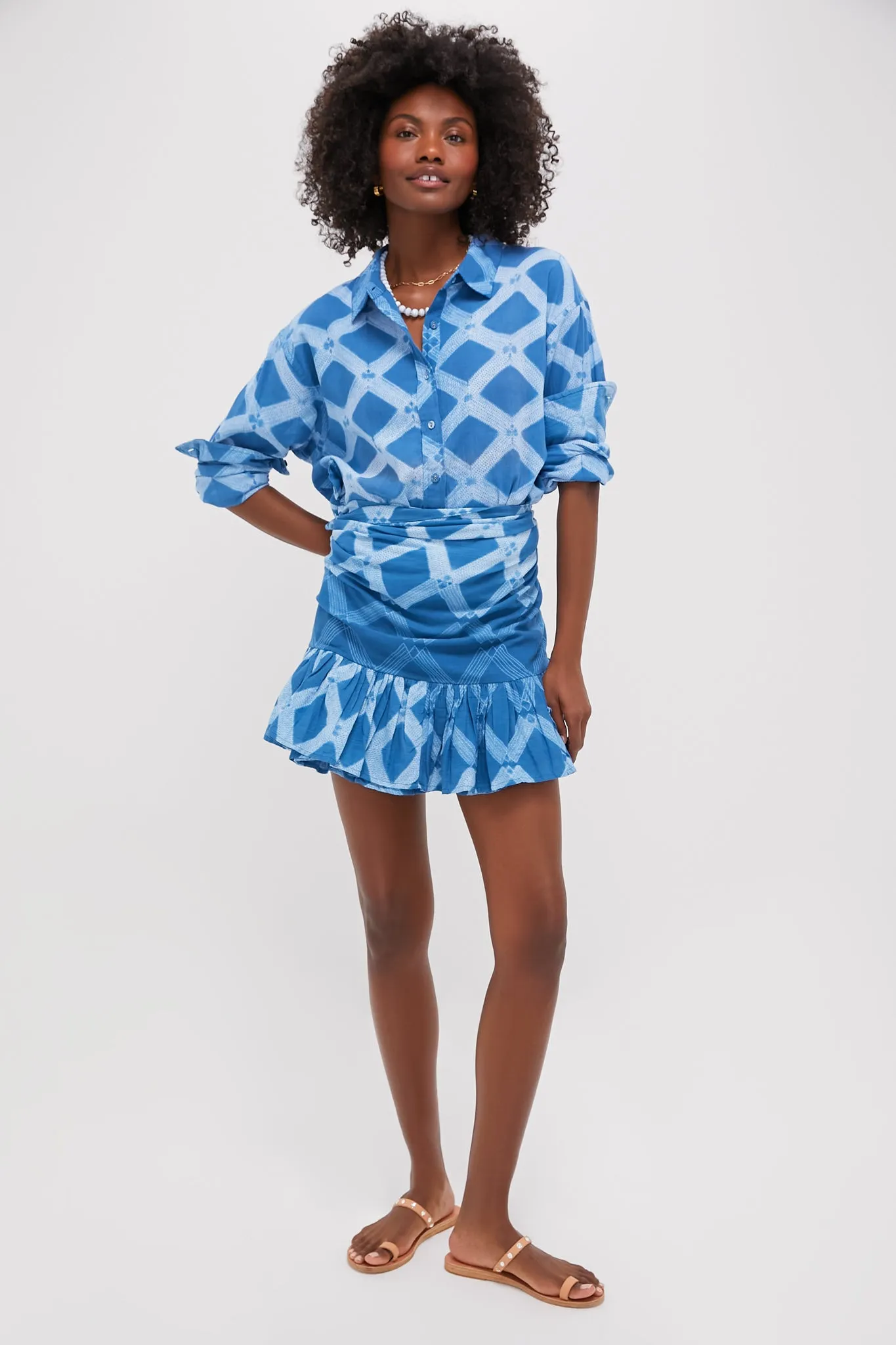Sapphire Path Classic Button Down
