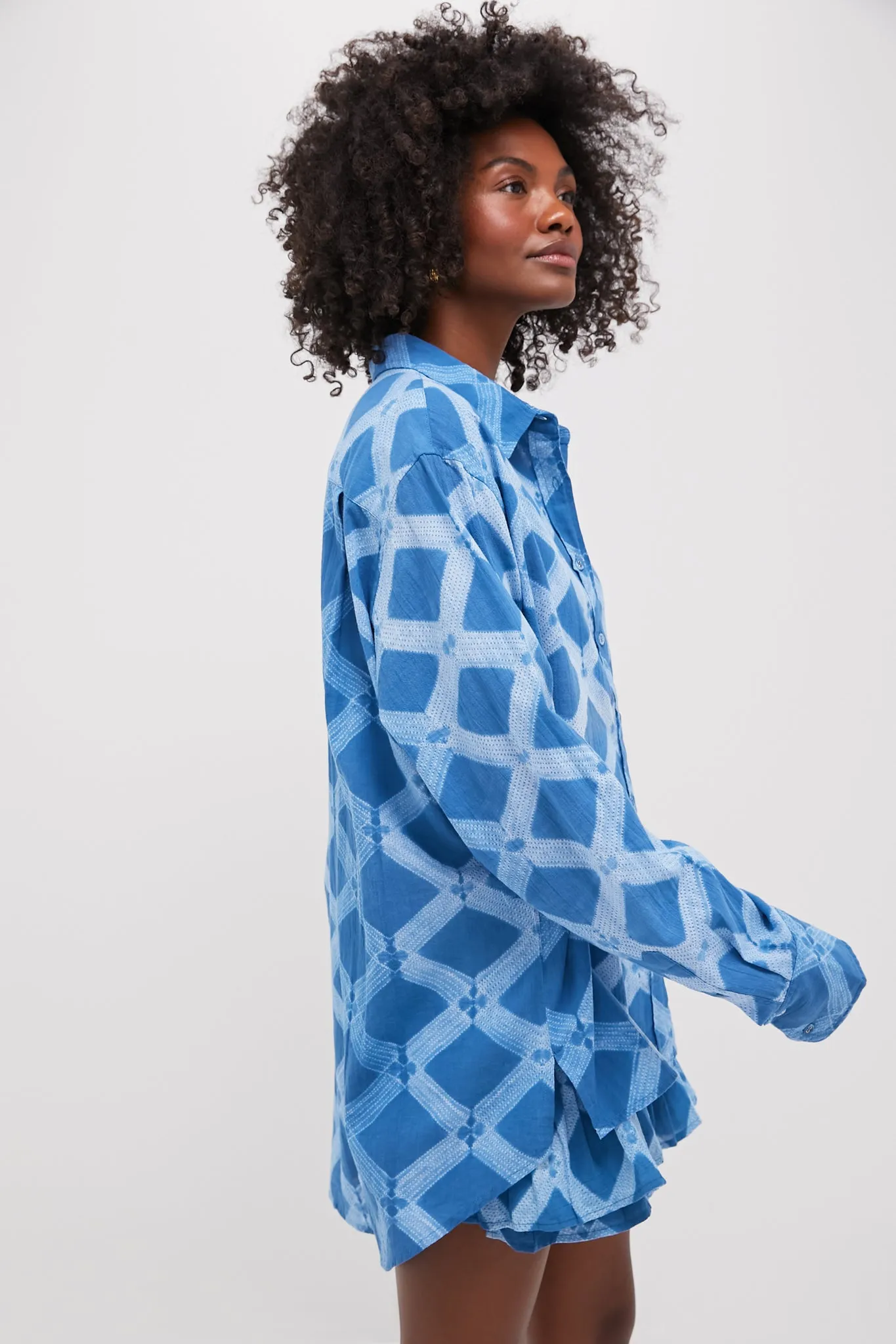 Sapphire Path Classic Button Down