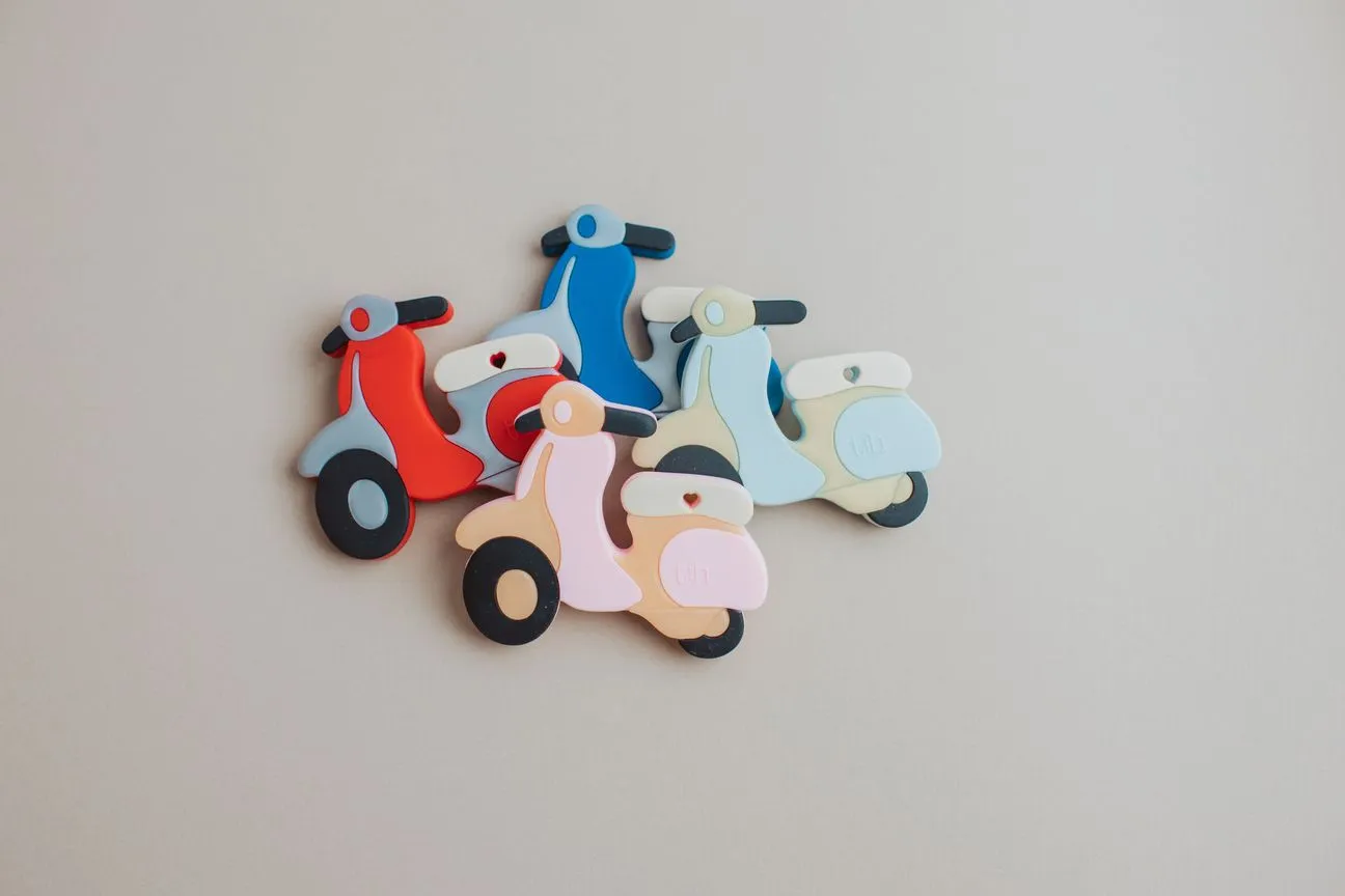 Scooter Silicone Teether - BPA Free