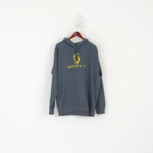Scott Men XXL Sweatshirt Green Cotton Innovation Technology Design Hoodie Top