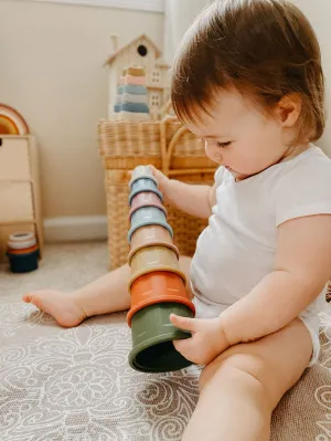 Silicone Stacking Cups