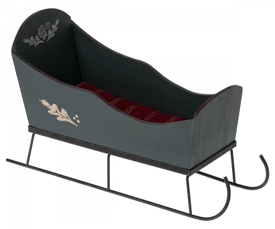 Sleigh, Medium - Green