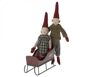 Sleigh, Mini red