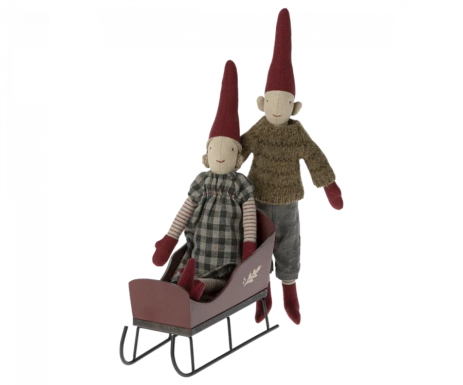 Sleigh, Mini red