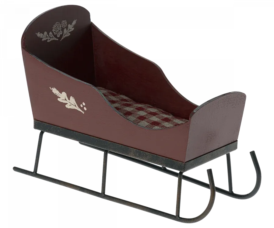 Sleigh, Mini red