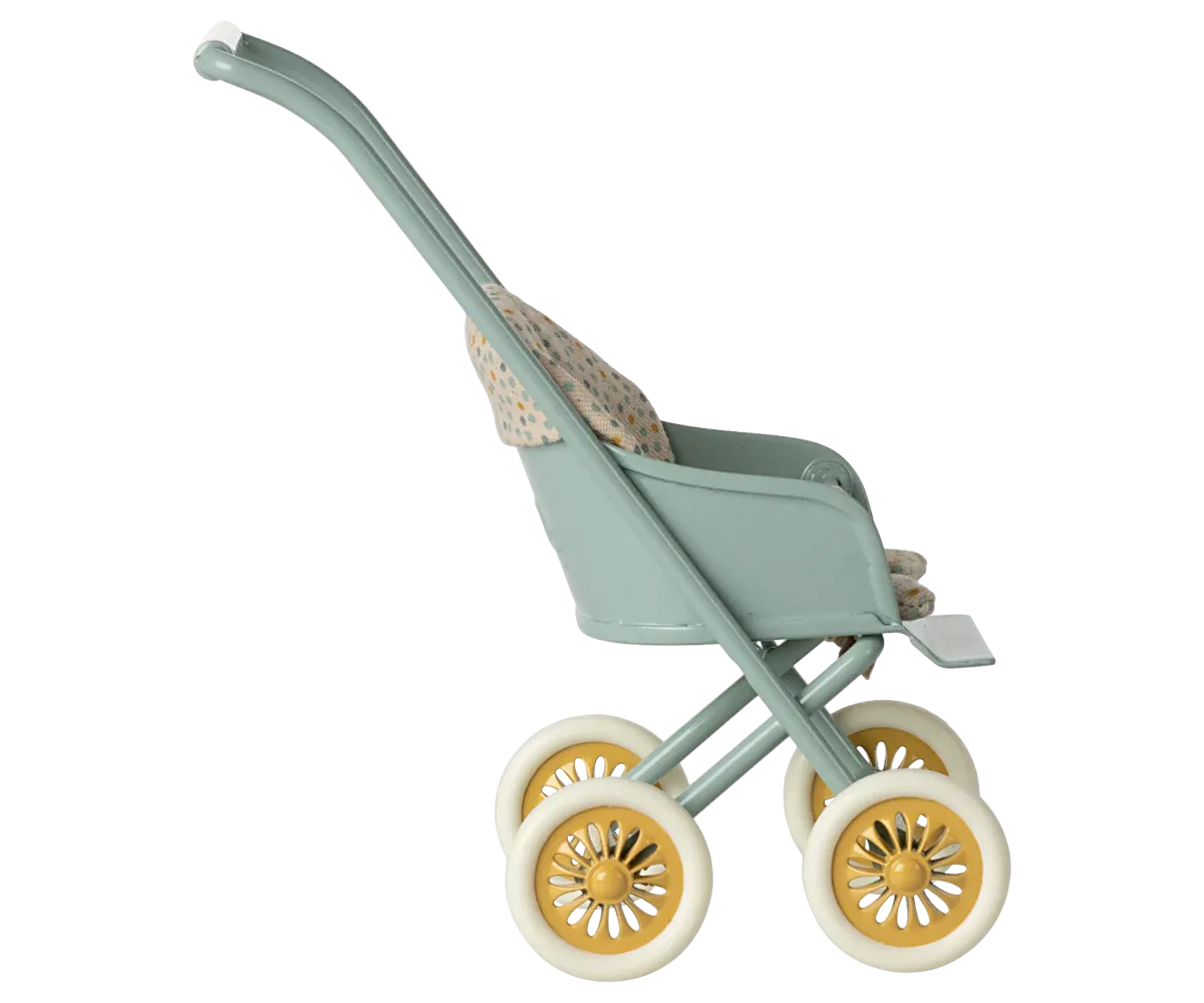 Stroller, Micro - Mint (yellow wheels)