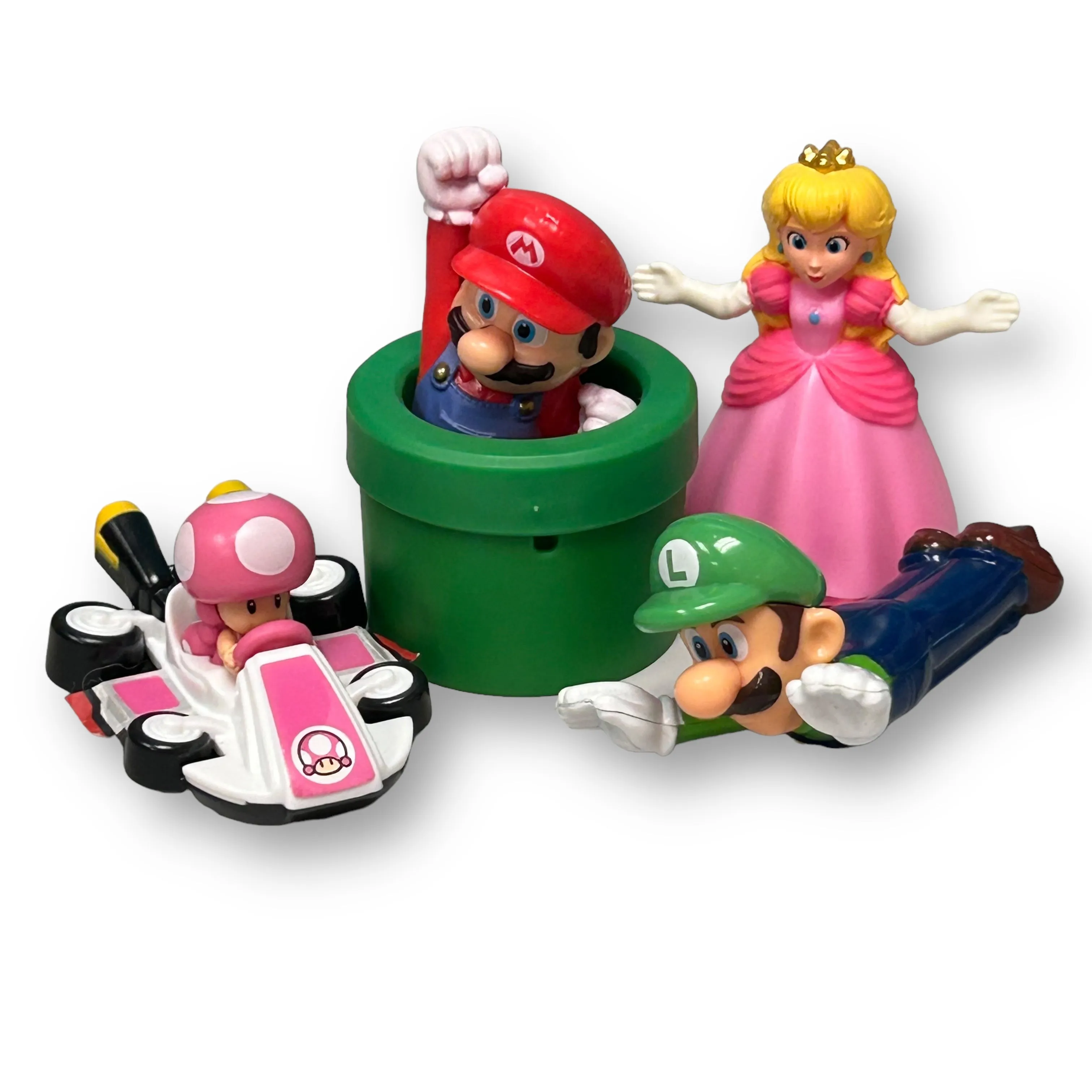 Super Mario and Luigi 4-Pack Character Toy Action Figures
