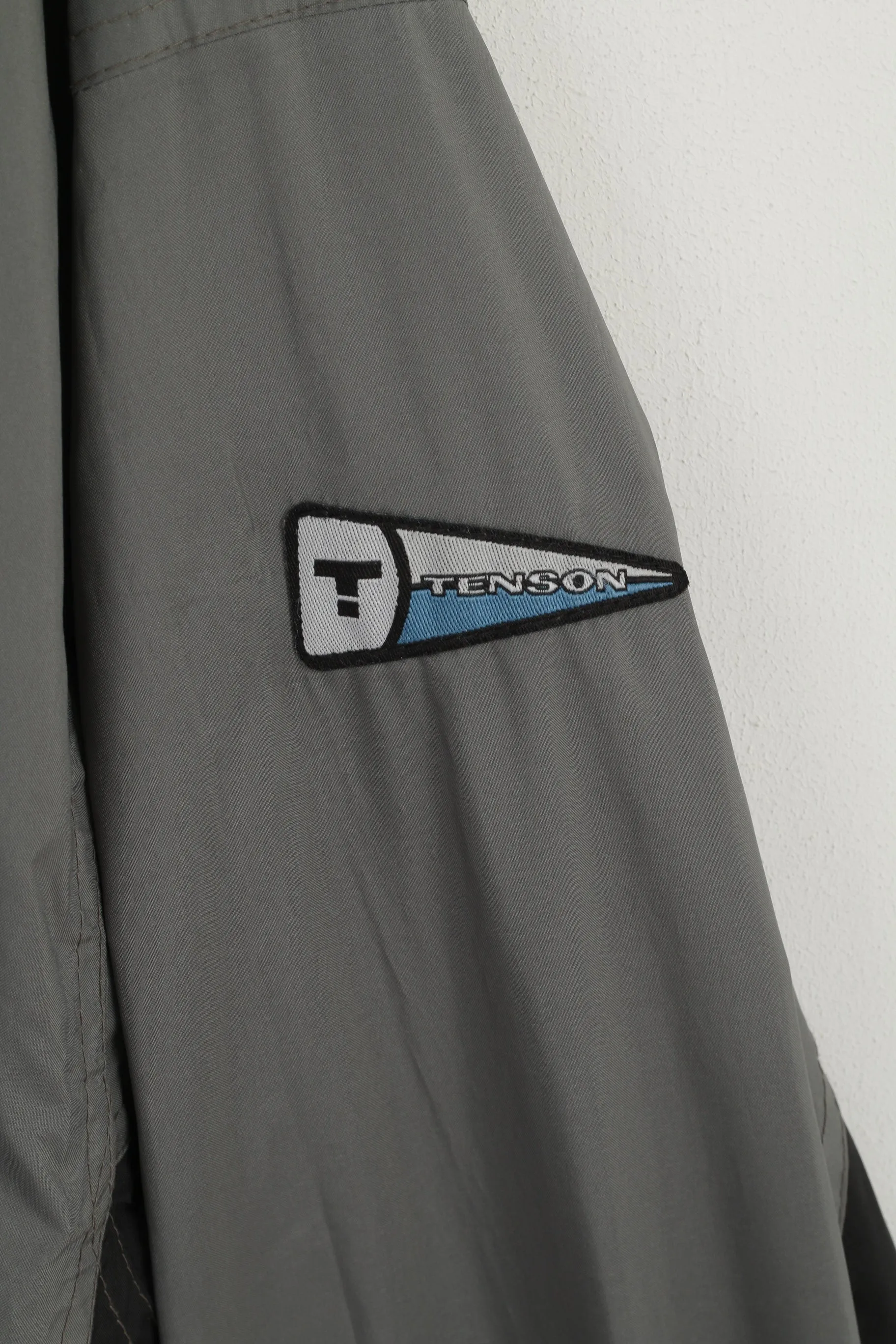 Tenson Men XL Jacket Green Pullover Windproof Technical Outdoor Lightweight Top
