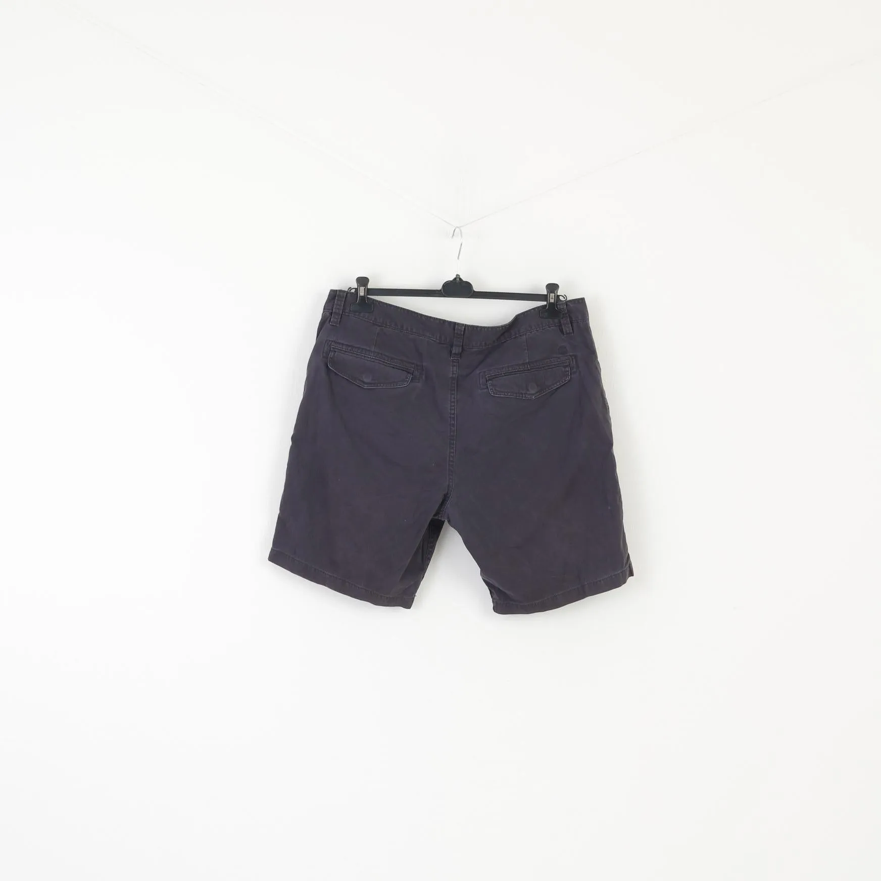 Timberland Men 40 56 Shorts Navy Cotton Outdoor Hiking Classic Bermuda