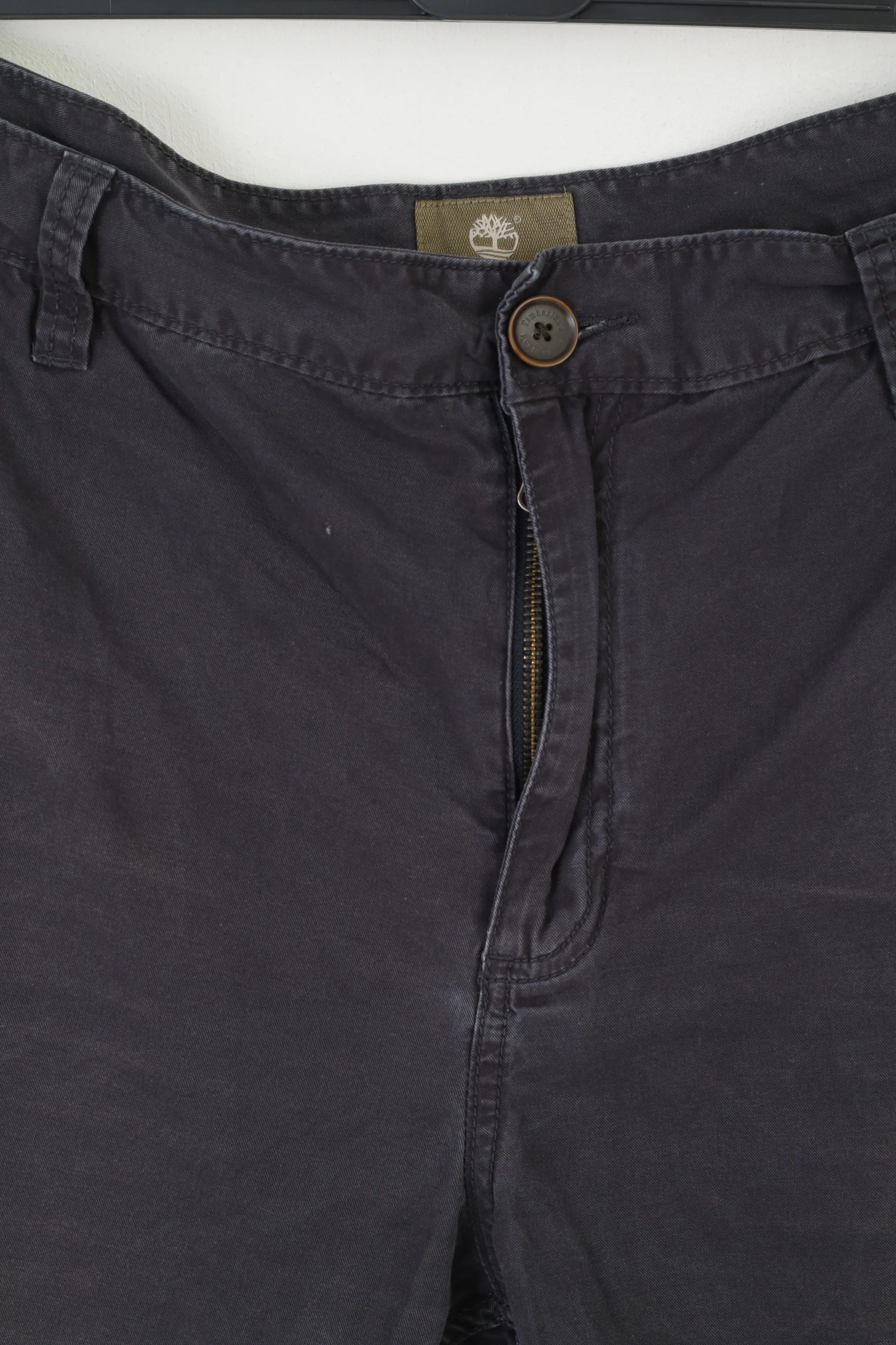 Timberland Men 40 56 Shorts Navy Cotton Outdoor Hiking Classic Bermuda