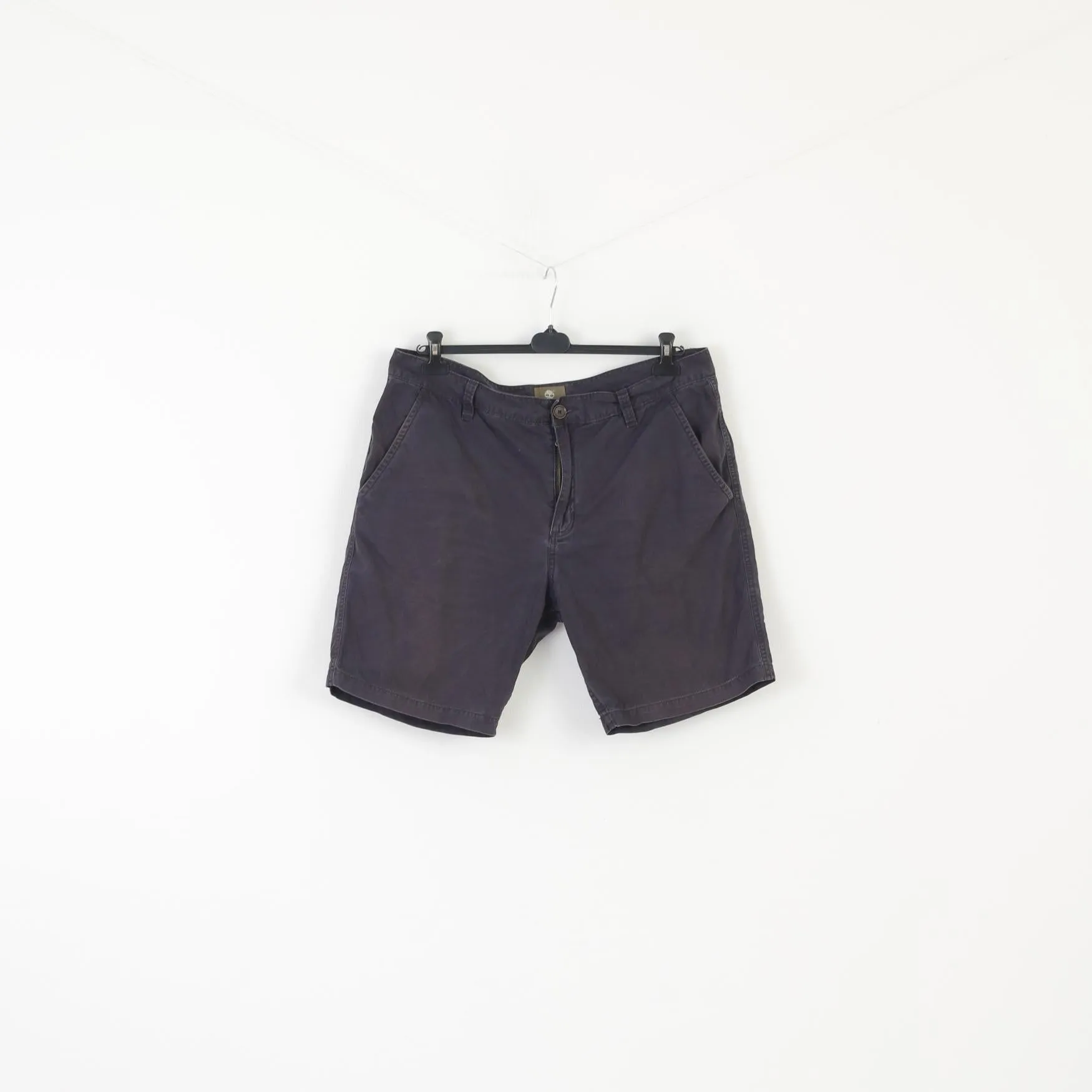 Timberland Men 40 56 Shorts Navy Cotton Outdoor Hiking Classic Bermuda