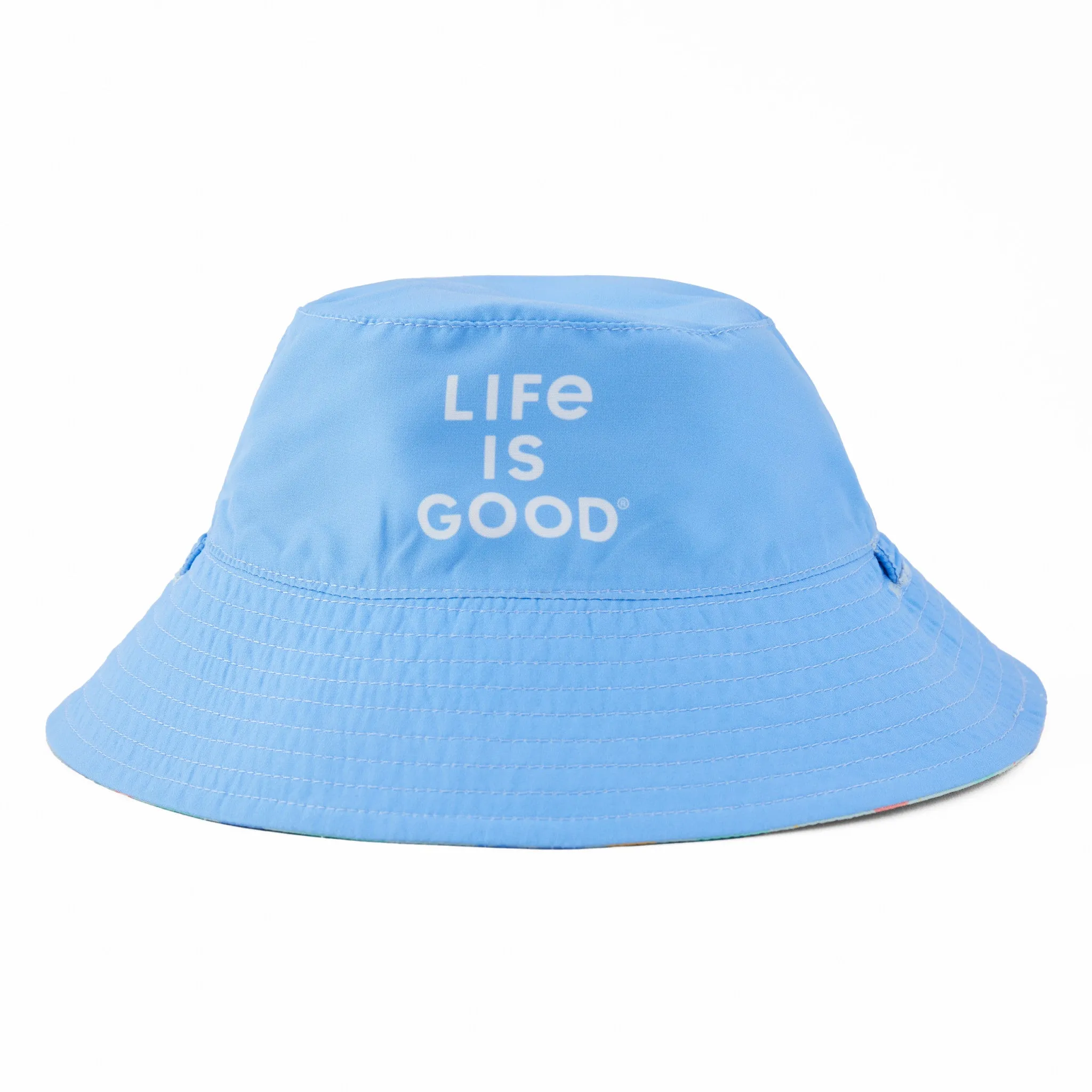 Toddler Sea Life Pattern Made in the Shade Bucket Hat Life is Good
