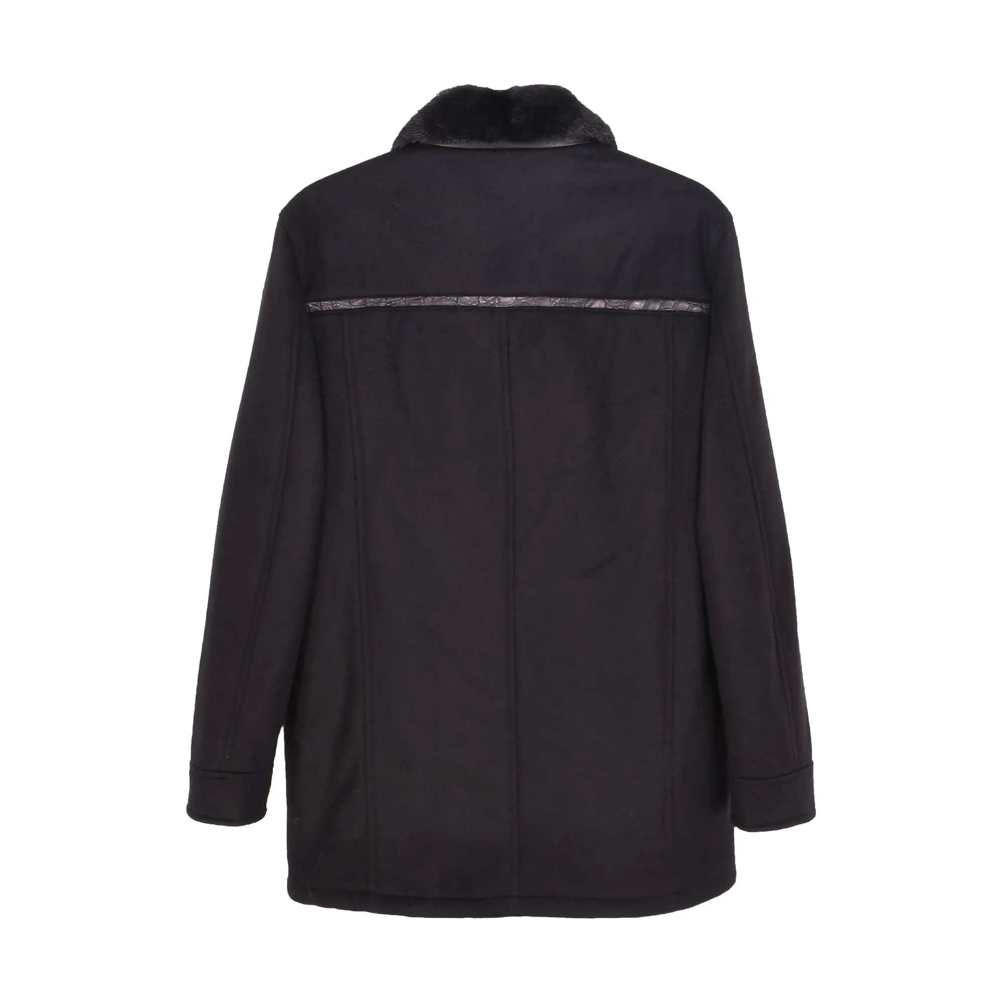 Torras Men's Fur Collar Coat