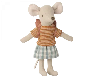 Tricycle Mouse, Big Sister - Old Rose