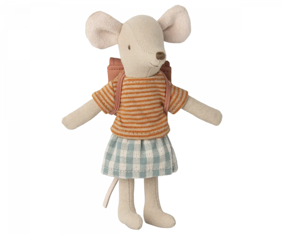 Tricycle Mouse, Big Sister - Old Rose