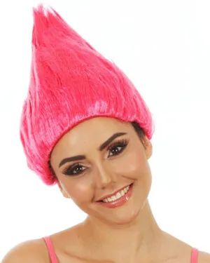 Troll Doll Pink Wig