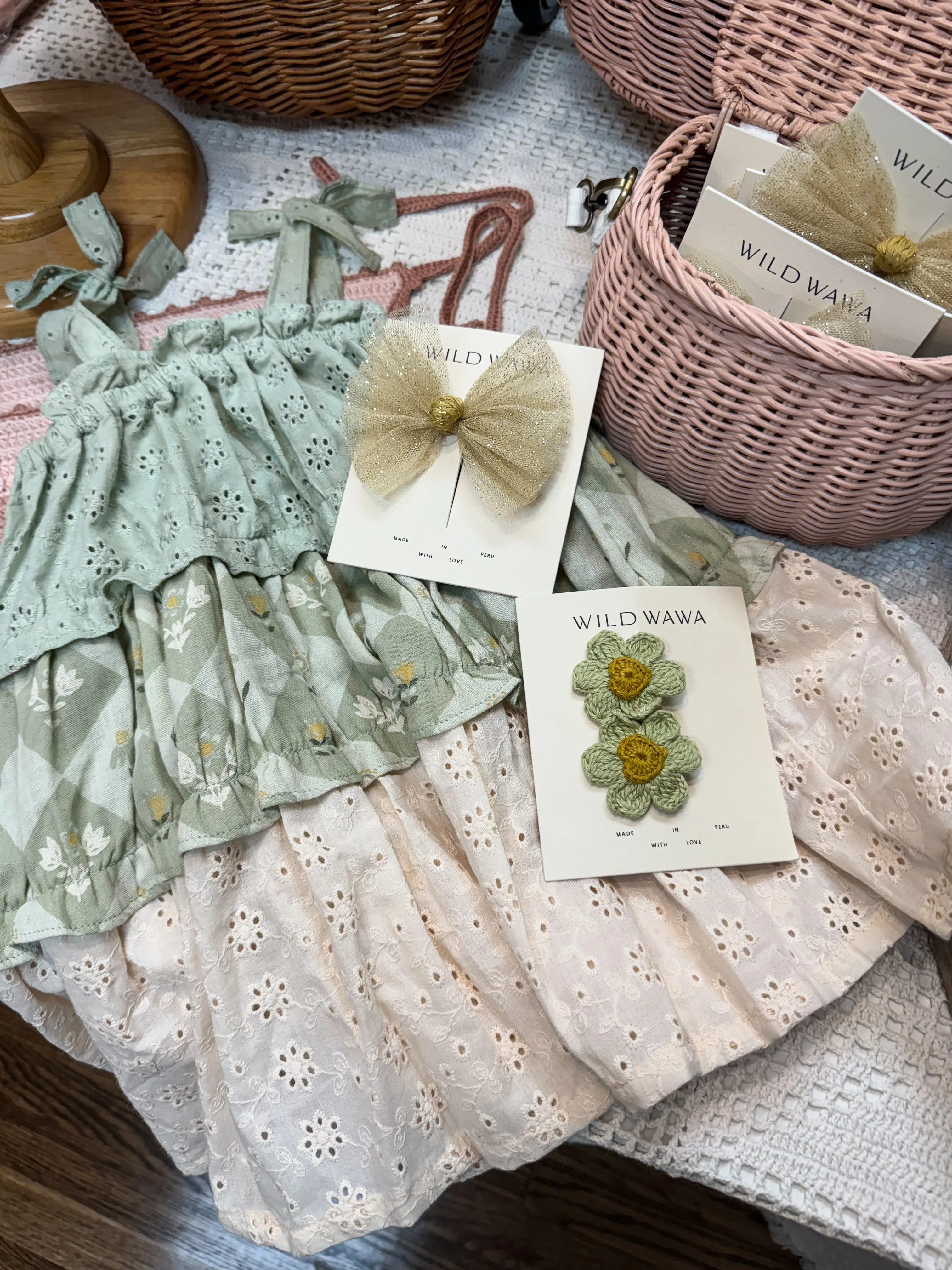 TULLE BOW (TULLE BOW) GOLD