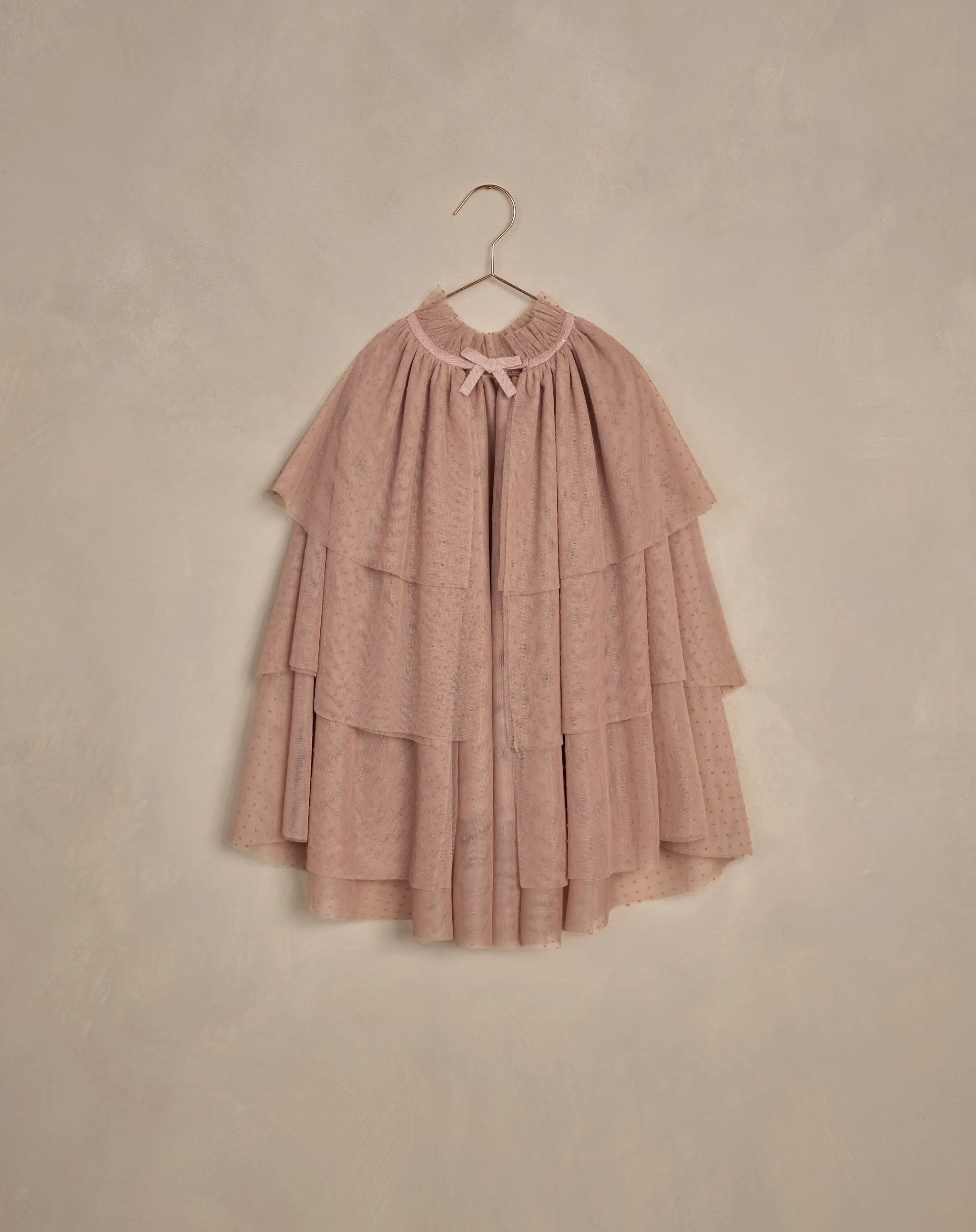 Tulle Cape || Dusty Rose