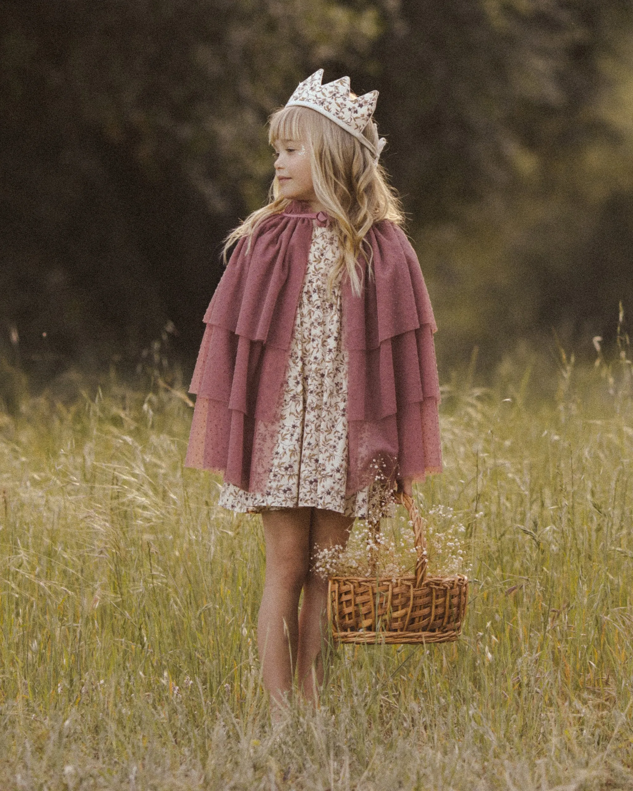 Tulle Cape || Poppy