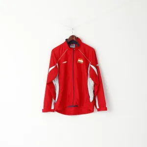 Umbro Men XS Jacket Red Konnerud Idrettslag 1927 Norway Full Zipper Active Top