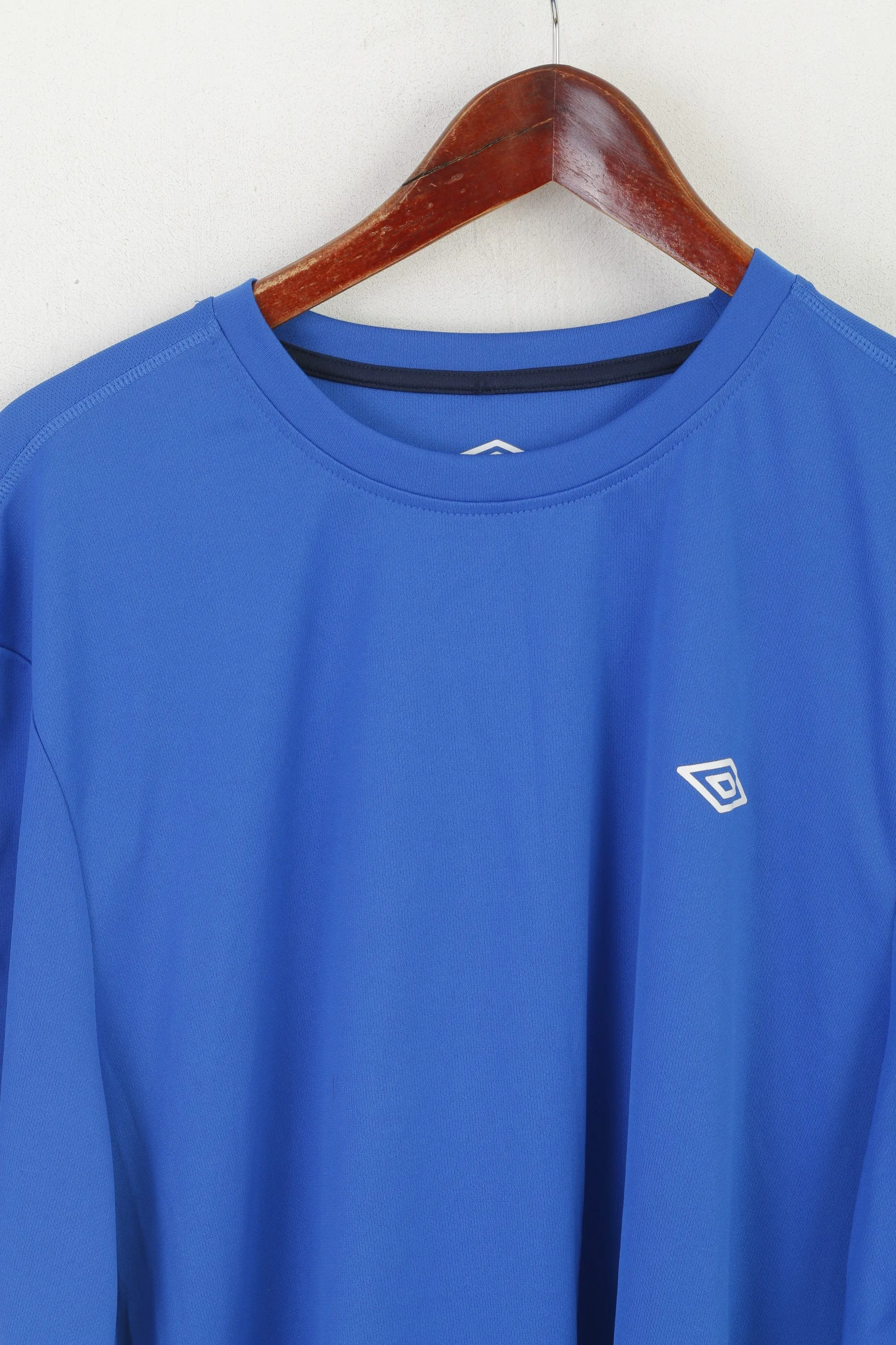 Umbro Men XXXL Shirt Blue Sportswear Training Speciali Jersey Top