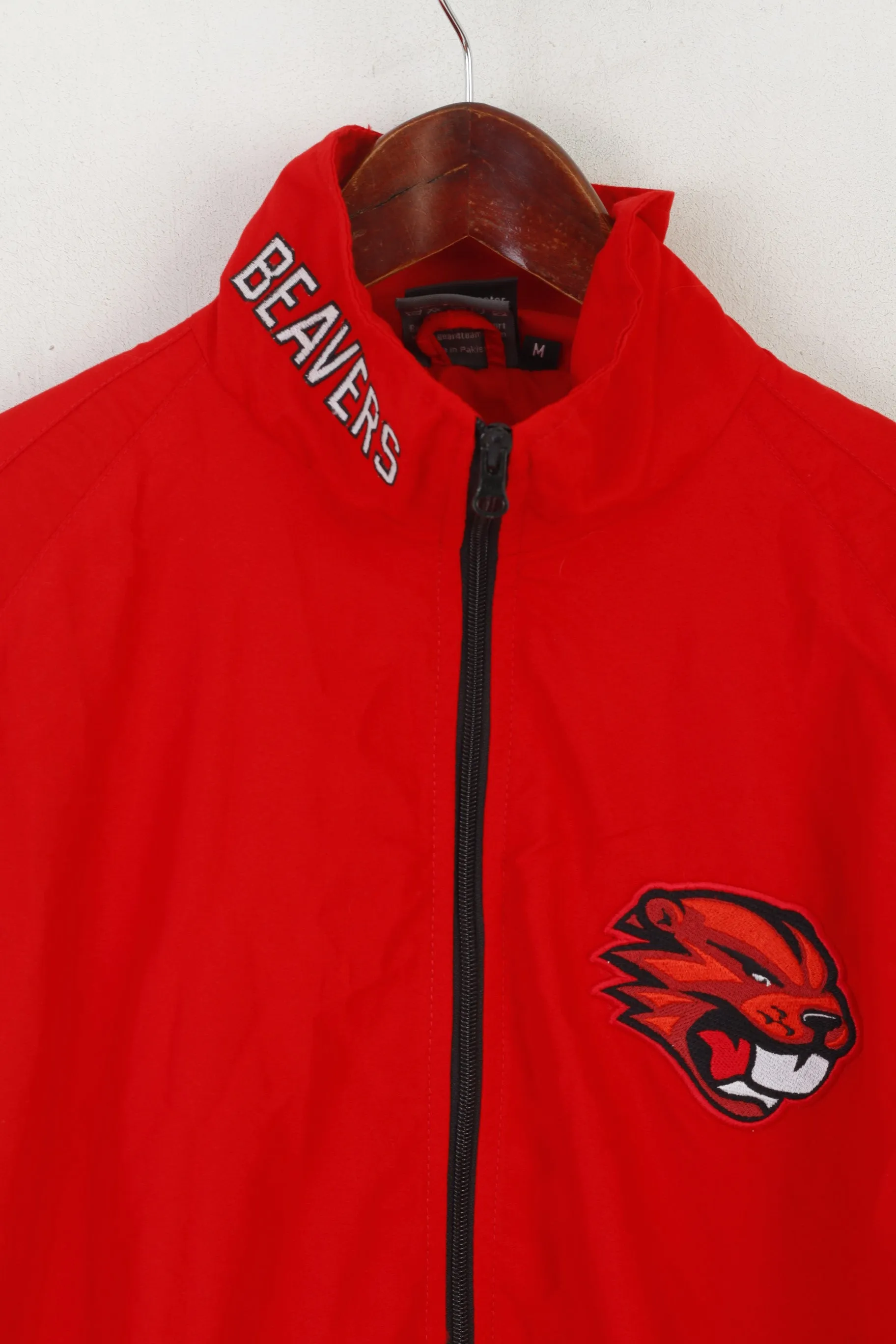 Walsum Beavers Official Team Men M Jacket Red Basketball Sportswear Top