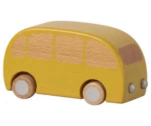 Wooden Bus Yellow