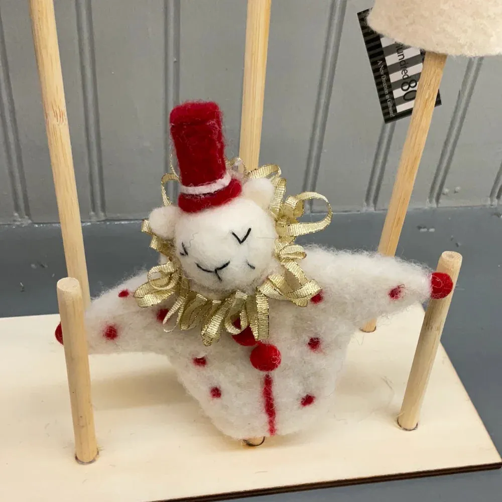 Wool Circus Finger Puppets