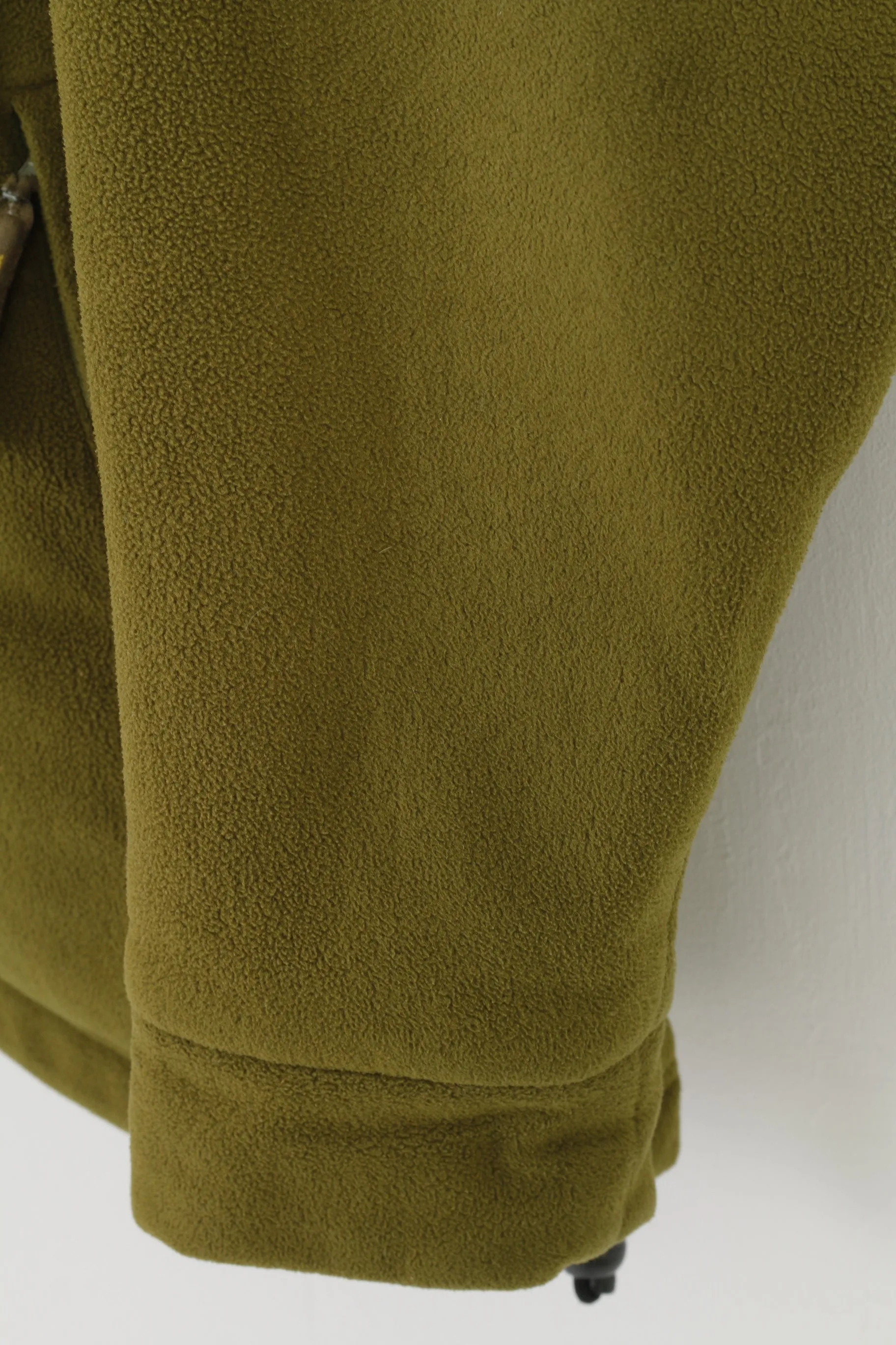 Wychwood Men XXL Fleece Green Full Zipper Polyester Vintage Jacket Top